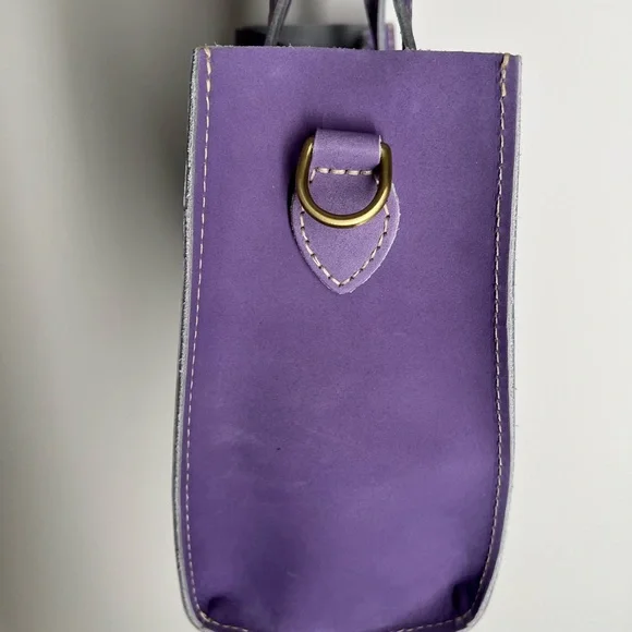 🦄 Chalk Lola Crossbody Tote - Portland Leather - Picture 4 of 4